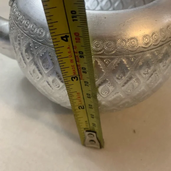 Vintage Thai Design Aluminum Tea Kettle, - Picture 7 of 7